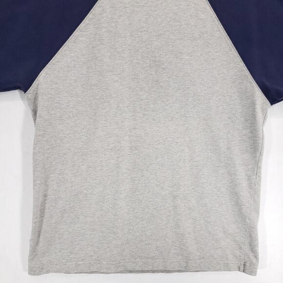 Vintage Harry Potter T Shirt Adult Medium Gray Embroidered Hogwarts Crest 2001 - Picture 12 of 16